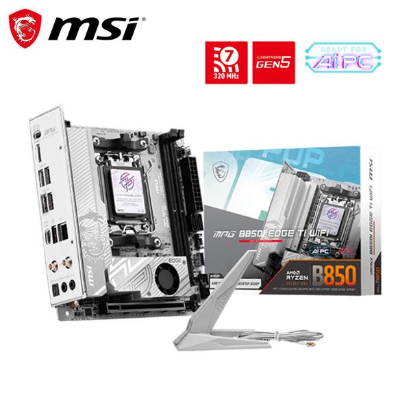 微星MSI MPG B850I EDGE TI WIFI AMD 主機板