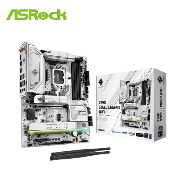 華擎 ASRock Z890 Steel Legend WiFi ATX 主機板