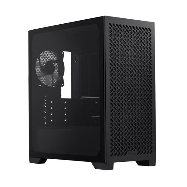 酷碼Cooler Master Elite 302 Lite 電腦機殼/強化玻璃側板/內含 12cm 風扇*1