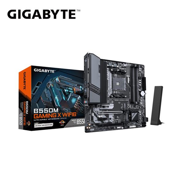 技嘉GIGABYTE B550M GAMING X WIFI6 AMD 主機板