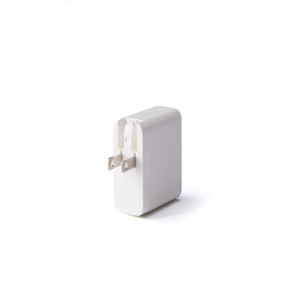 米沃Miworks 65Ｗ 快充GaN氮化鎵4K影像充電器-白色