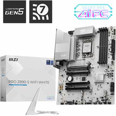 MSI PRO Z890-S WIFI WHITE