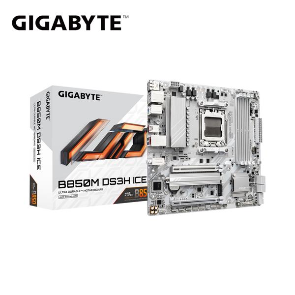 技嘉GIGABYTE B850M DS3H ICE AMD主機板