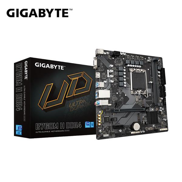 技嘉GIGABYTE B760M H DDR4 Intel 主機板