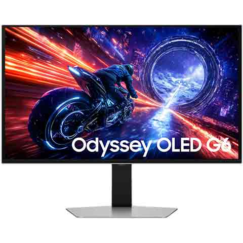 Samsung 27吋 Odyssey OLED G6 平面電競顯示器 G60SF ( LS27FG602SCXZW )