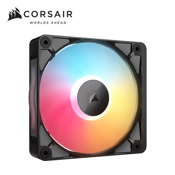 海盜船Corsair 二代 iCUE LINK RX120 II RGB PWM機殼風扇【黑｜單顆裝】