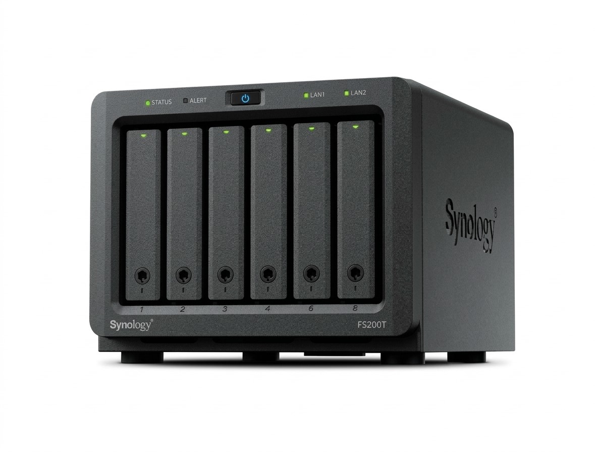 Synology 6-bay 2.5" SATA SSD All-flash storage