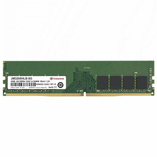 TRANSCEND 8GB 桌上型記憶體