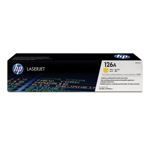 HP 126A 黃色碳粉匣