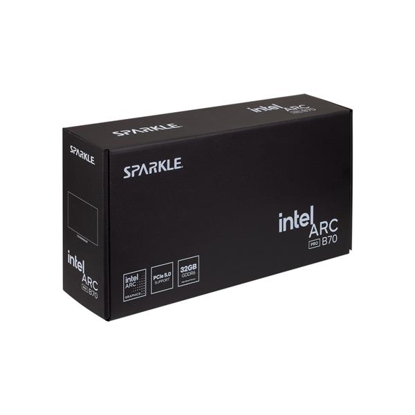 撼與SPARKLE Intel Arc Pro B70 Blower 32GB GDDR6 顯示卡