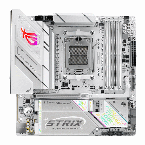 ROG STRIX B850-G GAMING WIFI 白色板