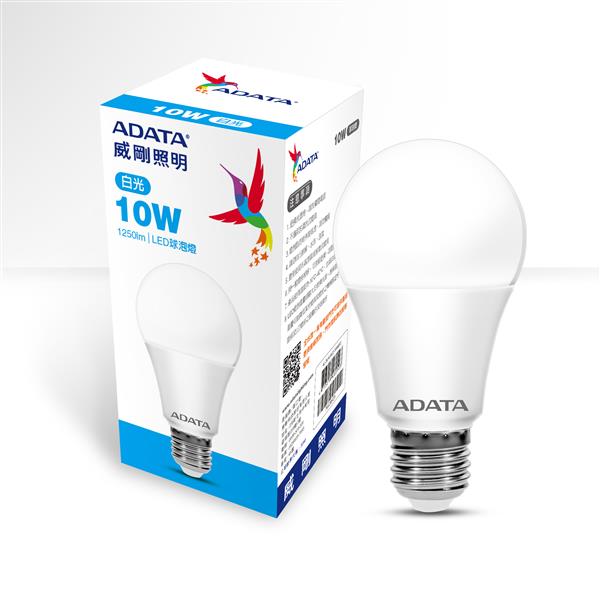 威剛照明 10W LED球泡燈(白光)