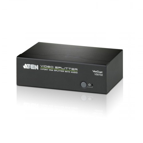 ATEN 2埠VGA/音訊分配器