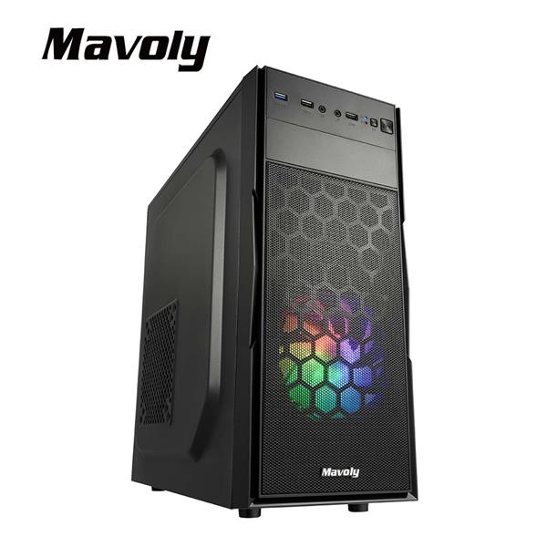 松聖Mavoly 甘蔗 ATX機殼【黑】