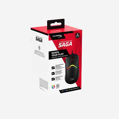 HyperX Pulsefire Saga 輕量有線電競滑鼠