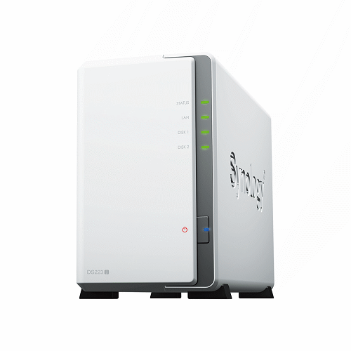 Synology 2bay/Realtek RTD1619B/1GB/1 x 1GbE RJ-45/2Y