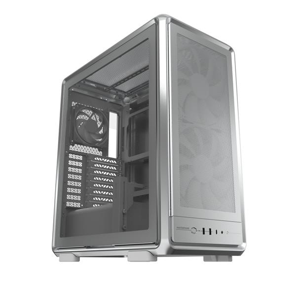 酷碼Cooler Master MasterFrame 500 Mesh ARGB 電腦機殼(銀色)/鋼化玻璃側板