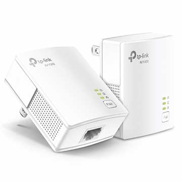 TP-LINK AV1000 Gigabit 電力線橋接器套組 ( TL-PA7017 KIT(US) Ver:4.0 )