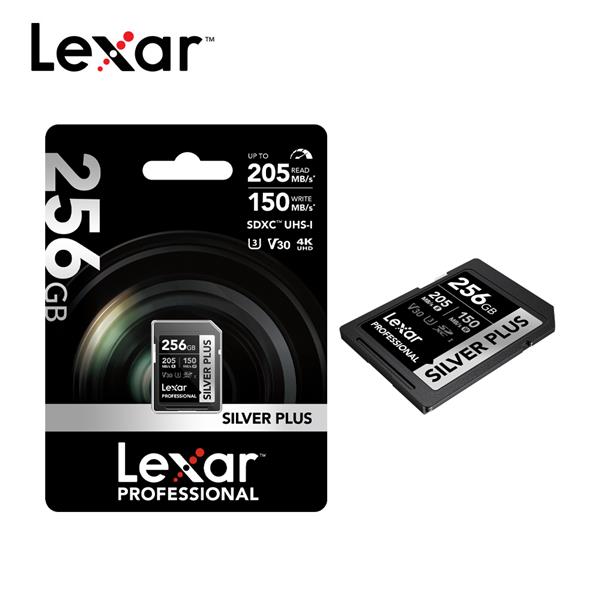 Lexar Silver Plus SDXC UHS-I 256G 記憶卡