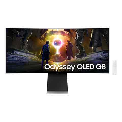 Samsung 34吋 Odyssey OLED G8 曲面電競顯示器 G85SD ( LS34DG852SCXZW )