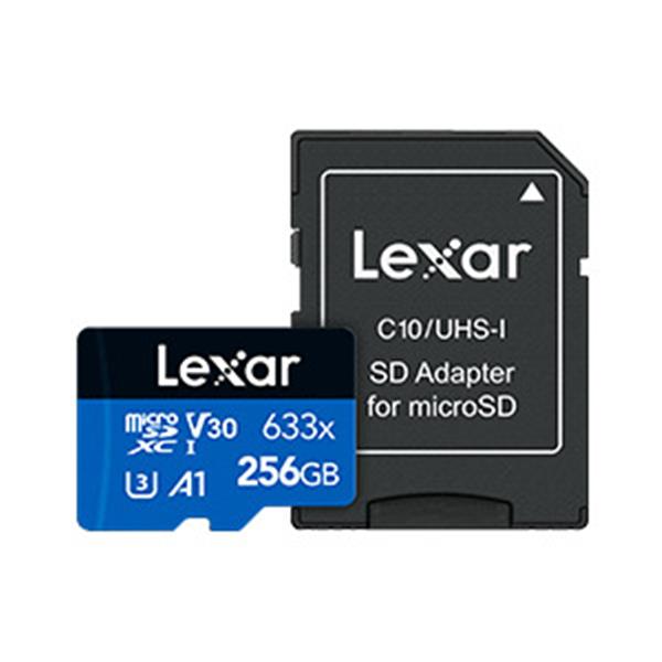 Lexar 雷克沙 633x microSDXC UHS-I A1 U3 256G記憶卡
