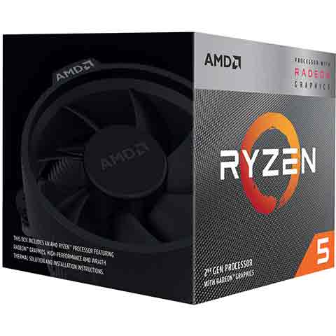 AMD Ryzen 5 3400G ( YD3400C5FHSBX )