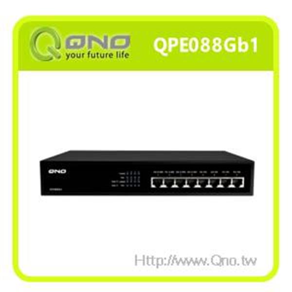 QNO QPE088Gb1 PoE網路供電交換器