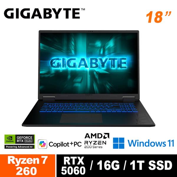 技嘉 GIGABYTE GAMING A18 3VHK3TWC94SH 18吋筆電