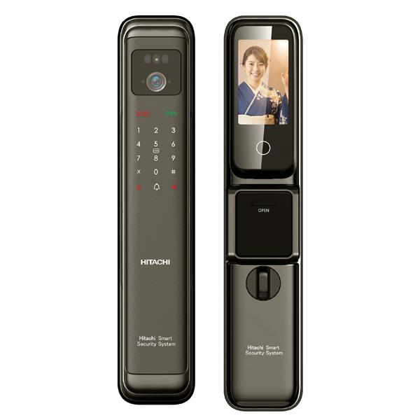 【HITACHI 日立】逸系列微光夜視全彩300萬畫素貓眼電子鎖