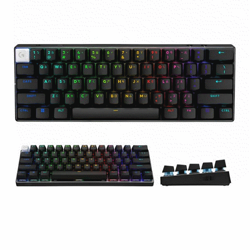 羅技G PRO X 職業機械式 60%電競鍵盤 觸感軸-黑
