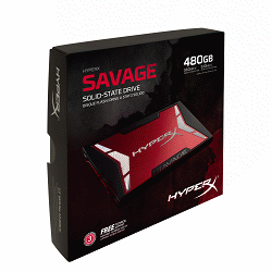 KINGSTON HyperX SAVAGE 480GB 固態硬碟