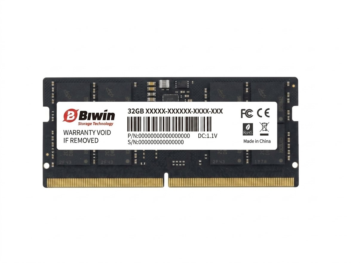 Biwin D5 5600 FOR NB 8GB 1R*8 CL46