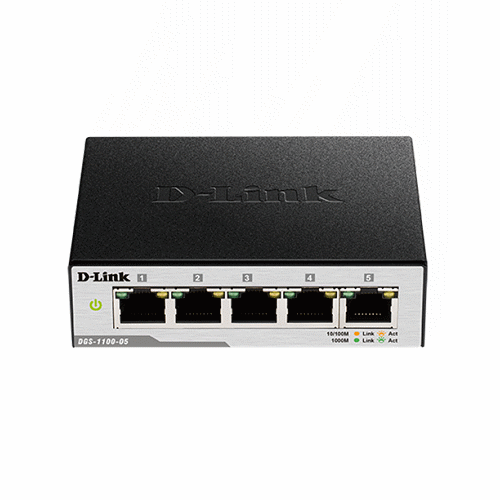 簡易網管型交換器5埠Gigabit Switch