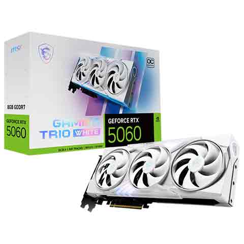MSI RTX5060 8G GAMING TRIO OC WHITE