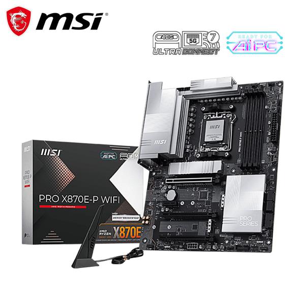 微星MSI PRO X870E-P WIFI AMD主機板