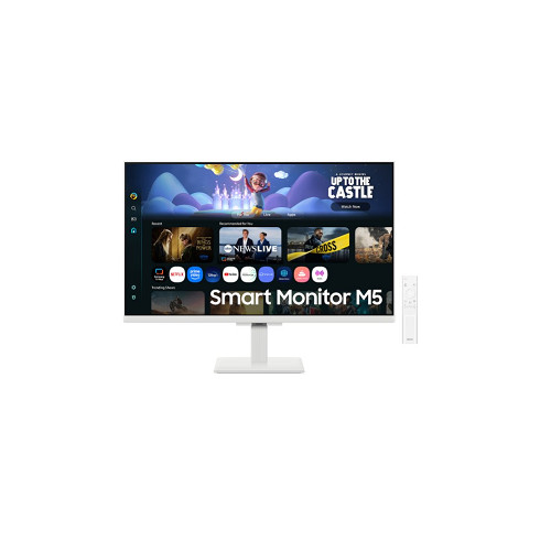 SAMSUNG 32吋智慧聯網螢幕 M5 M50F(白)支架組