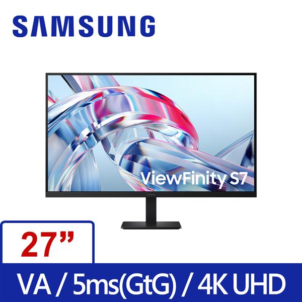 三星SAMSUNG S27H704EAC ViewFinity S7 4K創作者色彩專業螢幕