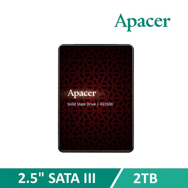 宇瞻 Apacer AS350X 2TB 2.5吋 SATA SSD