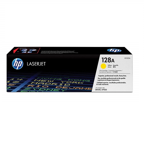 HP 128A 黃色碳粉匣