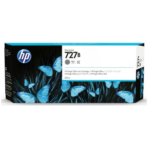 HP 727B 300-ml 灰色墨水匣