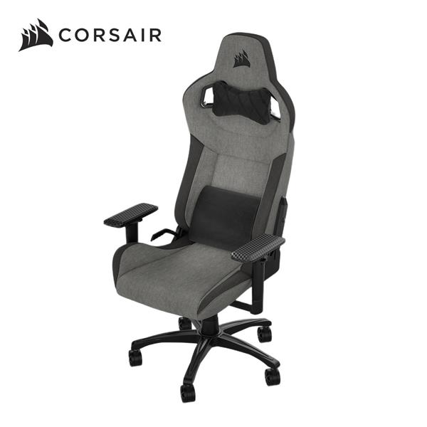 海盜船Corsair T3 RUSH 電競椅【灰黑・布質】
