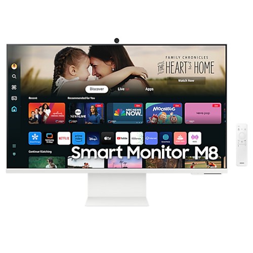 SAMSUNG 32吋 4K智慧聯網平面顯示器(M8/白色)