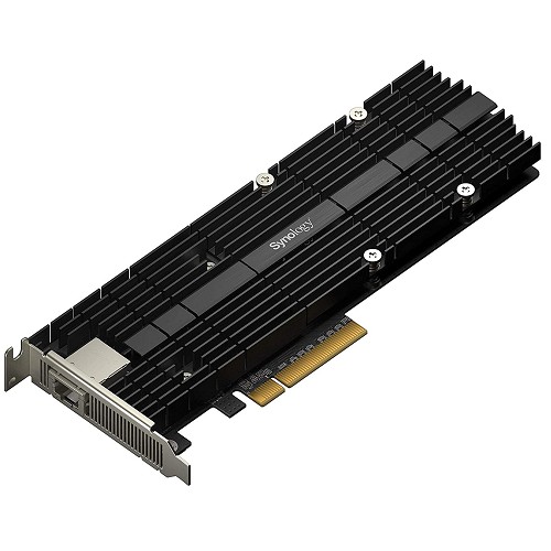 Synology E10M20-T1 M.2 SSD & 10GbE 複合式轉接卡