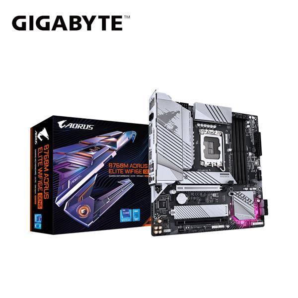 技嘉GIGABYTE B760M A E WF6E-P GEN5 INTEL主機板