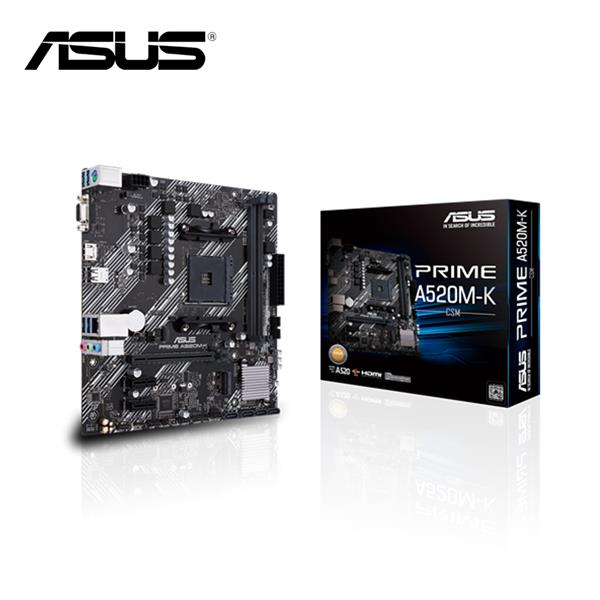 華碩ASUS PRIME A520M-K/CSM 主機板