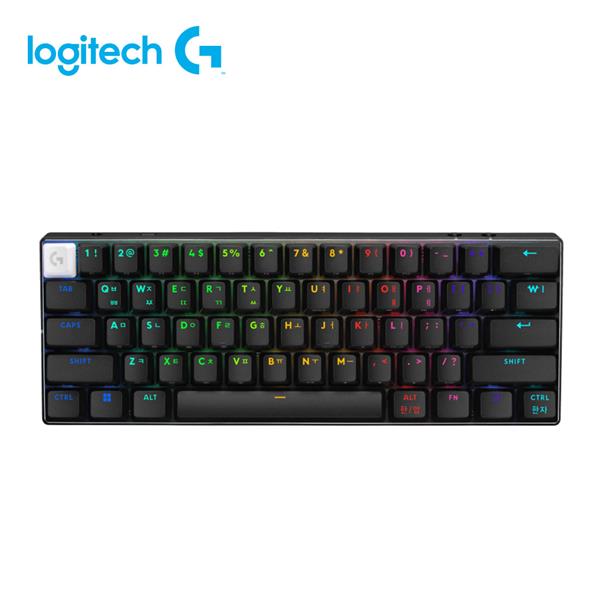 羅技 PRO X(黑)觸感軸職業機械式60%電競鍵盤