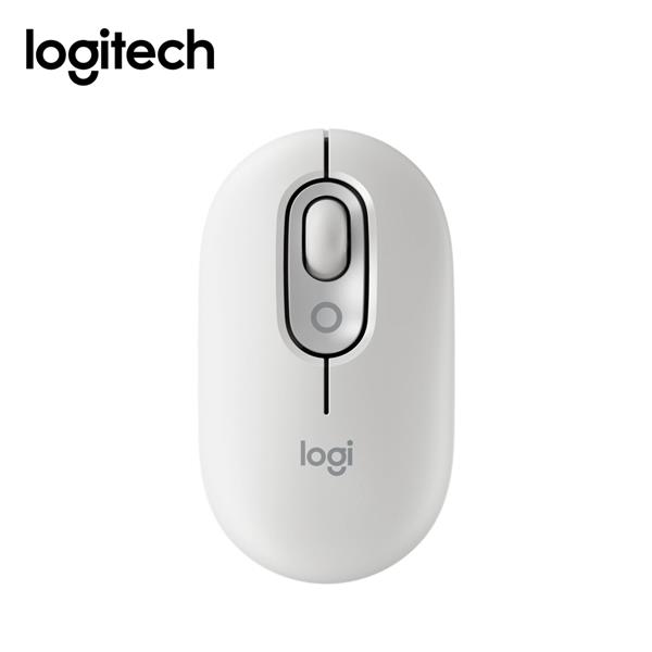 羅技 POP Mouse(珍珠白)無線藍牙滑鼠