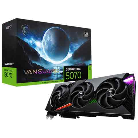 MSI RTX 5070 12G VANGUARD OC