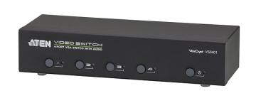 ATEN 4port視訊切換器+音訊功能 ( VS0401 )