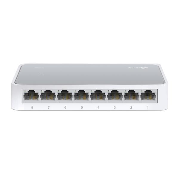 TP-LINK TL-SF1008D(UN) 8 埠 10/100Mbps 桌上型交換器